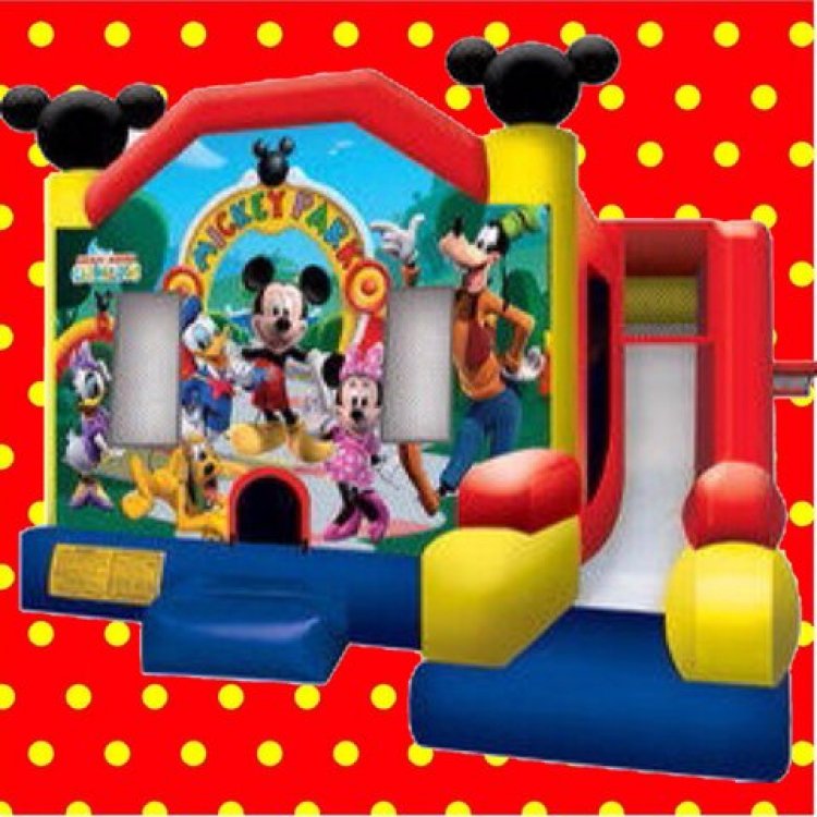 Mickey Mouse Clubhouse Obstacle Course Game - Carnival Games