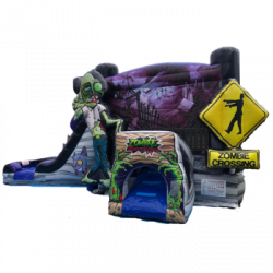Zombie20Combo202 1703709647 Zombie Bounce House With Slide