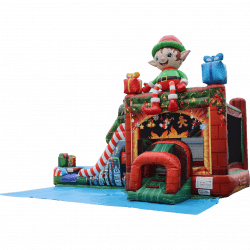 Elf20on20the20Shelf20Combo202 1722003936 Elf On The Fireplace Bounce House Slide Combo