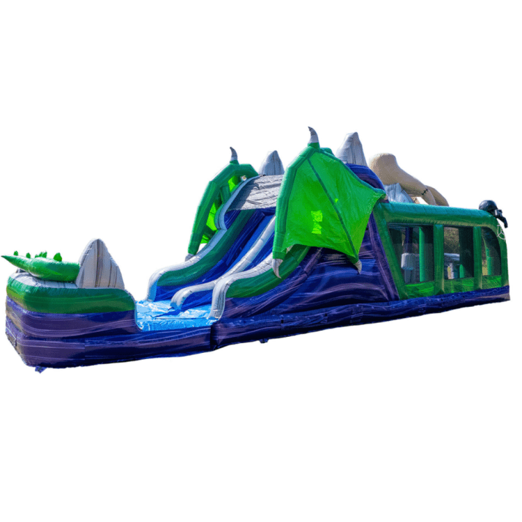 Dragon Monster Wet/Dry Obstacle Dual Lane