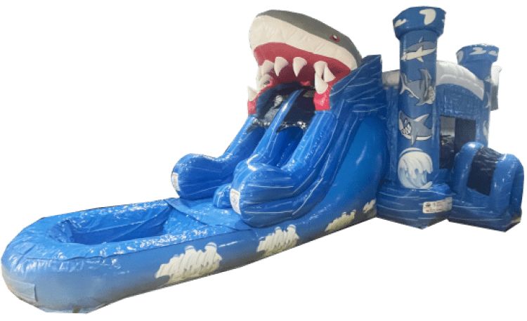 Shark Attack Dual Lane w/ Deep Pool