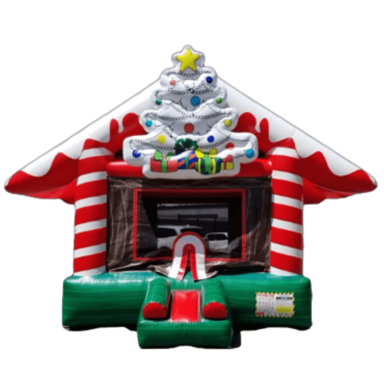 LED Christmas Tree Bounce House