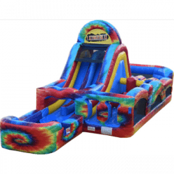 Tie Dye Challenge IX3 Wet/Dry Dual Obstacle/Slide