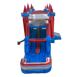 Castle20Tower204 1765195718 Castle Tower Obstacle & Dual Slide Combo