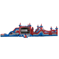 Castle Tower Obstacle & Dual Slide Combo