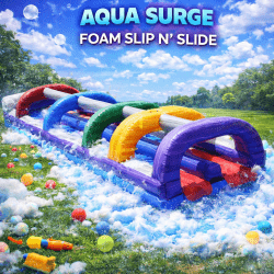 Aqua Surge Foam Slip N Slide
