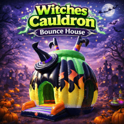 Witches Cauldron Bounce House