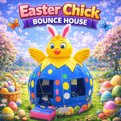 Easter Chick Bounce House