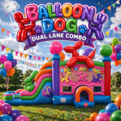 Balloon Dog Dual Lane Combo