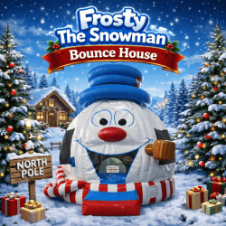 Frosty The Snowman Bounce House