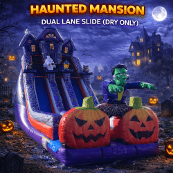 Haunted Mansion Double Lane Slide DRY ONLY