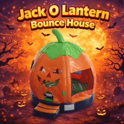 Jack O Lantern Pumpkin Bounce House 