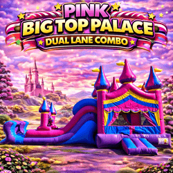 Pink Big Top Palace Dual Lane Combo