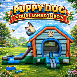 Puppy Dog Dual Lane Combo Wet/Dry