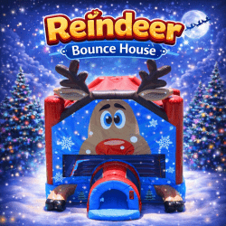 Reindeer Bounce House 