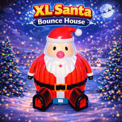 XL Santa Bounce
