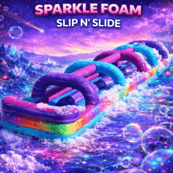 Sparkle Foam Slip N Slide