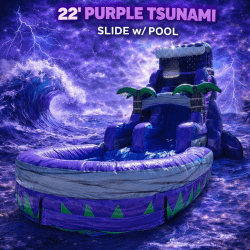 22' Purple Tsunami w/ Pool