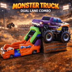 Monster Truck Dual Lane Combo