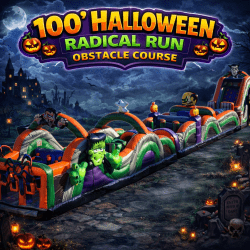 100' Halloween Radical Run Obstacle Course