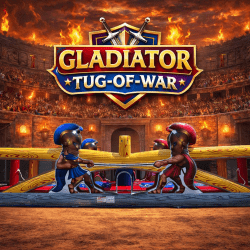 Gladiator Inflatable Tug of War