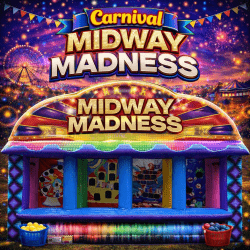 Carnival Midway Madness Games Included
