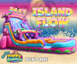 24ft Island Flow Double Lane