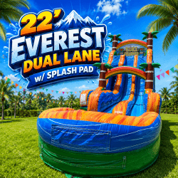 22' Everest Dual Lane w/ Splash Pad