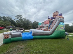 BNC20Side 1786122678 18' Bounce N' Craft Slide w/ Splash Pad