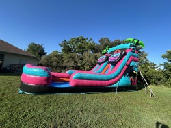 Beach20Vibes20Side 1786123073 18' Dual Lane Beach Vibes w/ Splash Pad