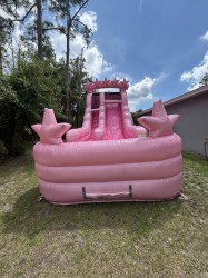 IMG 2277 1786123269 18' Pretty In Pink Slide w/ Pool