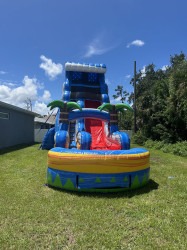 IMG 8174 1786124785 22' Fire Slide w/ Pool