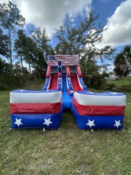 Old20Glory20Front 1786122473 17' Old Glory Dual Lane Slide (14 and under)