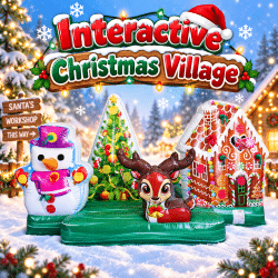 Interactive Christmas Village